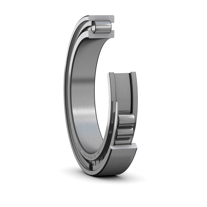 SKF NCF 2964 V/C3 Jednoredni kompletni cilindrično valjkasti ležaj, NCF dizajn