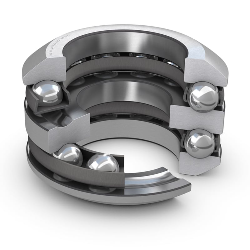 SKF 54309 Dvosmerni aksijalni kuglični ležaj 35X85X-