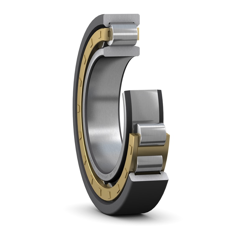 SKF NU 317 ECM/C3VL0241 INSOCOAT jednoredni cilindrično valjkasti ležaj, NU dizajn